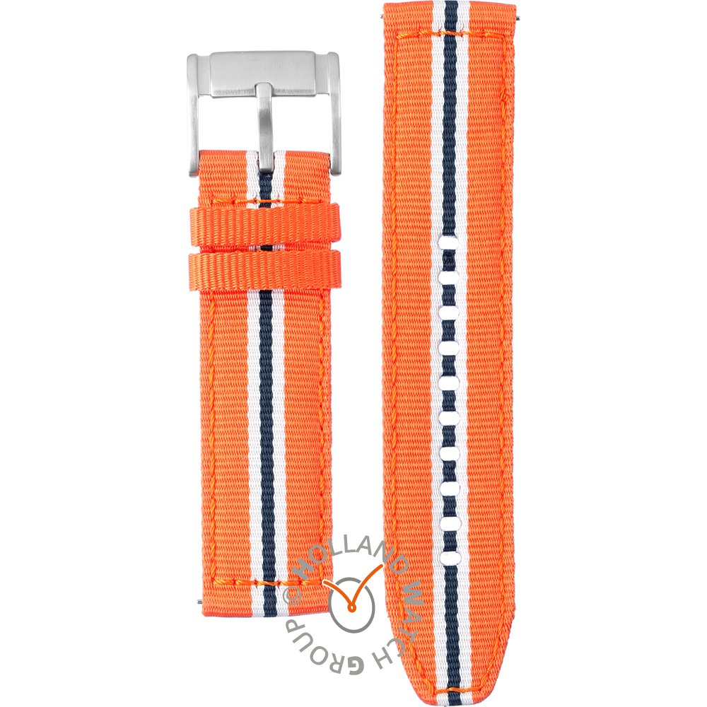 Fossil Straps AAM4478 AM4478 Retro Traveler Horlogeband
