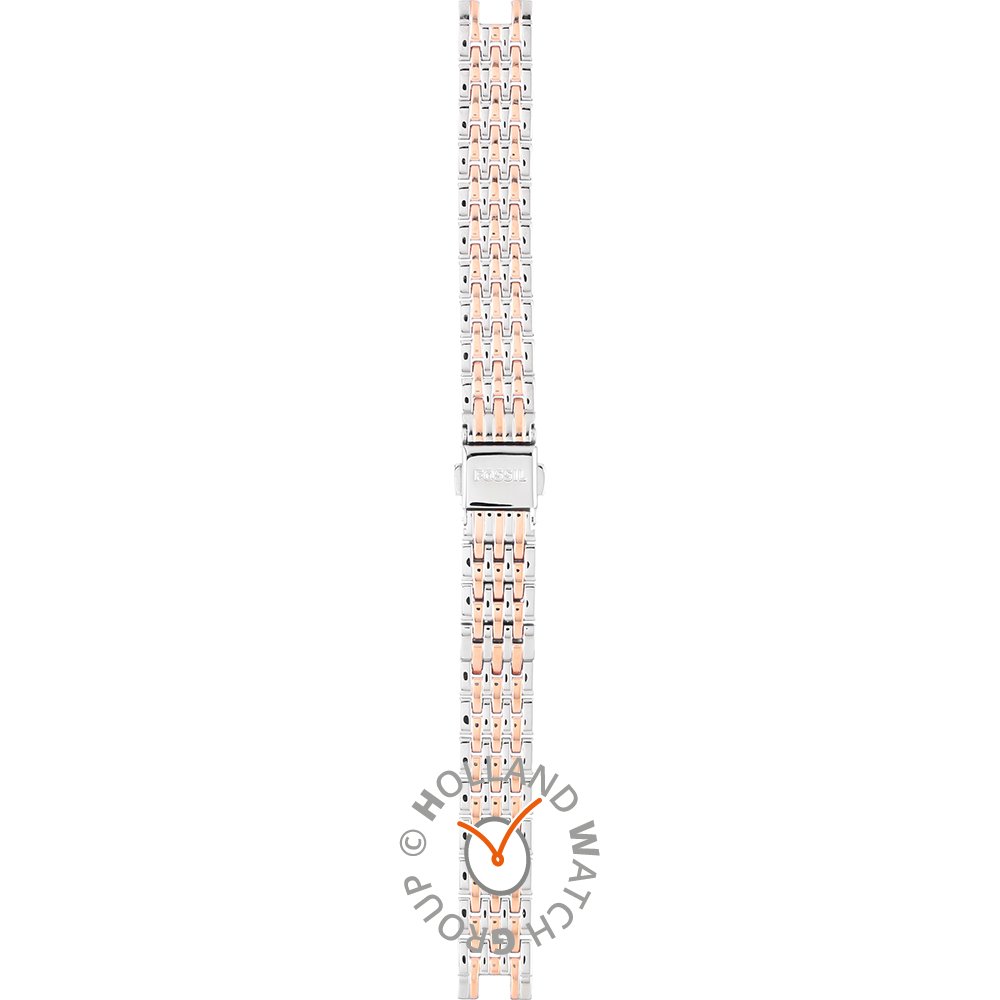 Fossil Straps AES3388 ES3388 Olive Horlogeband