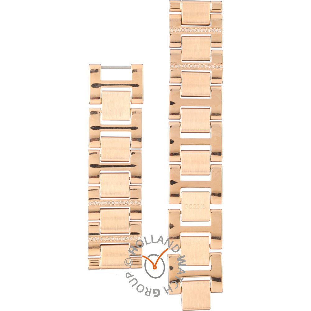 Fossil Straps AES4542 ES4542 Carlie Horlogeband